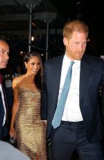 MEGHAN MARKLE and Prince Harry Leaves Ms. Foundation Women of Vision Awards in New York 05/16/2023