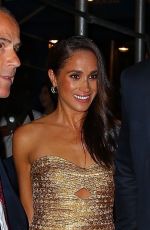 MEGHAN MARKLE and Prince Harry Leaves Ms. Foundation Women of Vision Awards in New York 05/16/2023
