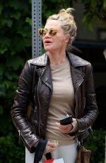 MELANIE GRIFFITH Leaves Melanie Grant Store in Los Angeles 05/11/2023 