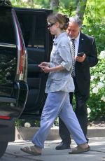 MIA GOTH Heading to Maxxxine Set in Sherman Oaks 05/19/2023