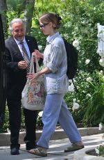 MIA GOTH Heading to Maxxxine Set in Sherman Oaks 05/19/2023