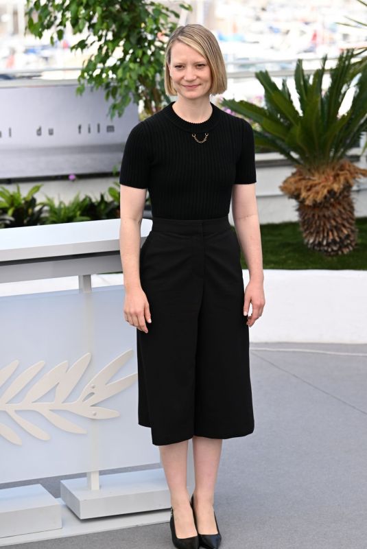 MIA WASIKOWSKA at Club Zero Photocall at 2023 Cannes Film Festival 05/23/2023
