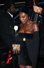 MICHAELA COEL Arrives at Anna Wintour