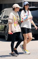 MILA KUNIS Out Shopping with a Friend in Los Angeles 05/17/2023