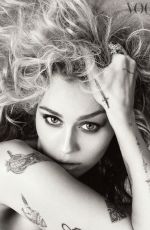 MILEY CYRUS for British Vogue, June 2023
