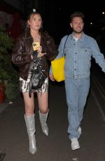 MIMI WEBB and Will Manning Leaves The Ivy Asia in London 05/16/2023