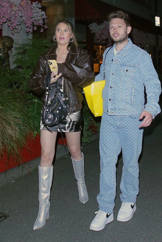 MIMI WEBB and Will Manning Leaves The Ivy Asia in London 05/16/2023