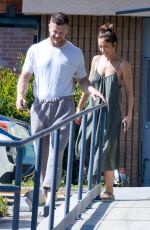 MINKA KELLY and Dan Reynolds at a Tanning Salon in Los Feliz 05/19/2023