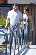 MINKA KELLY and Dan Reynolds at a Tanning Salon in Los Feliz 05/19/2023
