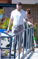 MINKA KELLY and Dan Reynolds at a Tanning Salon in Los Feliz 05/19/2023