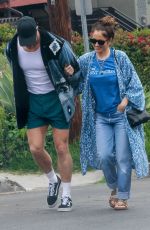 MINKA KELLY and Dan Reynolds Out for Breakfast 05/16/2023