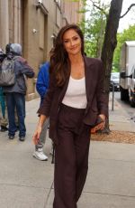 MINKA KELLY Leaves Good Morning America in New York 05/03/2023