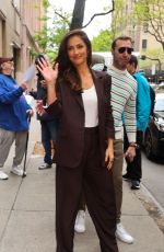 MINKA KELLY Leaves Good Morning America in New York 05/03/2023