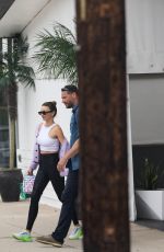 MIRANDA KERR Leaves Beauty Park Spa in Brentwood 05/19/2023