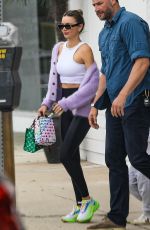 MIRANDA KERR Leaves Beauty Park Spa in Brentwood 05/19/2023