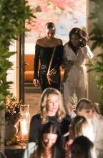 MIRANDA KERR Leaves Keeping Up With The Kardashians Dinner Scene in Los Angeles 05/10/2023