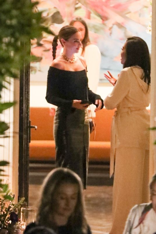 MIRANDA KERR Leaves Keeping Up With The Kardashians Dinner Scene in Los Angeles 05/10/2023