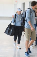 MIRANDA LAMBERT at LAX Airport in Los Angeles 04/30/2023