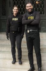 MISSY PEREGRYM on the Set of FBI Season 5 in New York 05/03/2023 