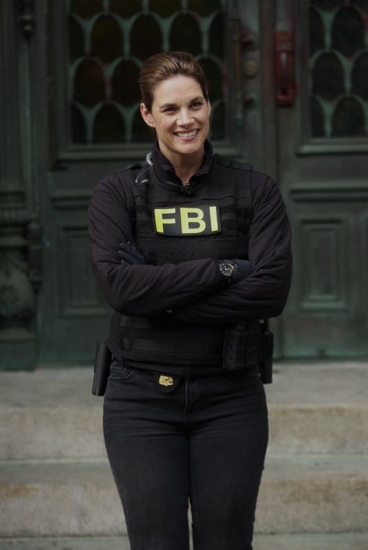 MISSY PEREGRYM on the Set of FBI Season 5 in New York 05/03/2023