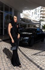 MODEL ROZ at Hotel Martinez in Cannes 05/25/2023