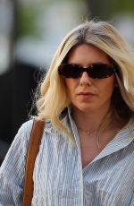 MOLLIE KING Arrives at BBC Studios in London 04/29/2023