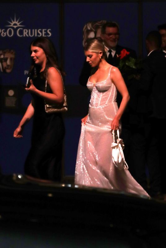 MOLLIE KING Leaves 2023 BAFTA Television Awards in London 05/14/2023