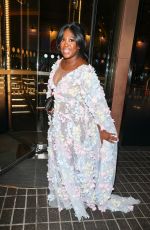 MOTSI MABUSE Leaves TV BAFTA Awards in London 05/14/2023
