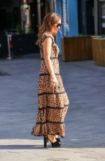 MYLEENE KLASS Arrives at Heart Breakfast Studios in London 05/16/2023