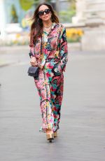 MYLEENE KLASS Leaves Smooth Radio in London 05/05/2023