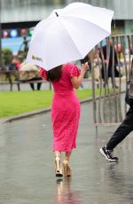 MYLEENE KLASS Out After Covering Kings Coronation from The Mall in London 05/06/2023