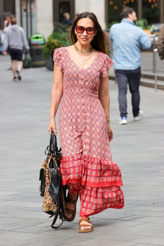 MYLEENE KLASS Out at Leicester Square in London 05/30/2023