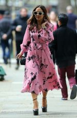 MYLEENE KLASS Out for a Lunch Date in London 05/04/2023