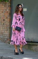 MYLEENE KLASS Out for a Lunch Date in London 05/04/2023