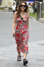 MYLENE KLASS Arrives at Smooth Radio in London 05/19/2023