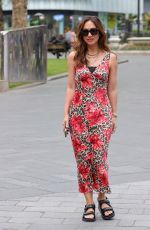 MYLENE KLASS Arrives at Smooth Radio in London 05/19/2023