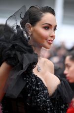 NABILLA BENATTIA at Killers of the Flower Moon Premiere at 76th Cannes Film Festival 05/20/2023