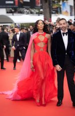 NAOMI CAMPBELL at Killers of the Flower Moon Premiere at 76th Annual Cannes Film Festival 05/20/2023