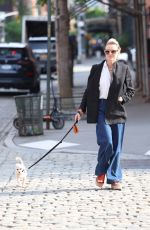 NAOMI WATSS Walks Her Dog Out in New York 05/09/2023