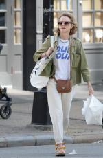 NAOMI WATTS Out on a Dog Walk in New York 05/14/2023