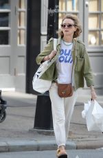 NAOMI WATTS Out on a Dog Walk in New York 05/14/2023