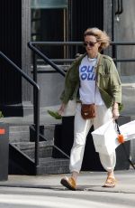 NAOMI WATTS Out on a Dog Walk in New York 05/14/2023