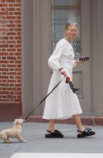 NAOMI WATTS Out with Her Dog in New York 05/22/2023