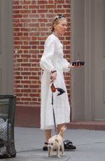 NAOMI WATTS Out with Her Dog in New York 05/22/2023