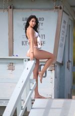 NINA SVET in Bikini at 138 Beach Photoshoot in Malibu 05/25/2023