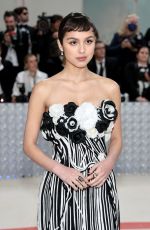 OLIVIA RODRIGO at 2023 Met Gala Celebrating Karl Lagerfeld: A Line of Beauty in New York 05/01/2023