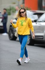 OLIVIA WILDE Arrives at a Gym in Los Angeles 05/24/2023