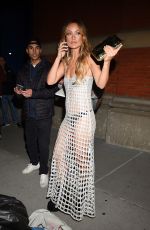 OLIVIA WILDE Arrives at Met Gala Afterparty in New York 05/01/2023