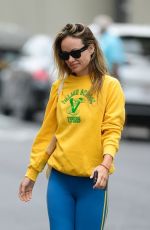 OLIVIA WILDE Arrives at Tracy Anderson Gym in Los Angeles 05/24/2023