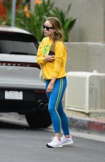 OLIVIA WILDE Arrives at Tracy Anderson Gym in Los Angeles 05/24/2023